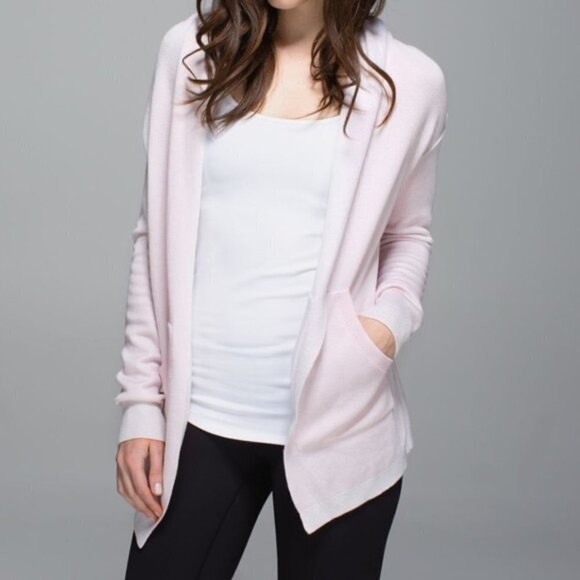 Lululemon Reversible Cabin Yogi Wrap Sweater - Picture 1 of 8